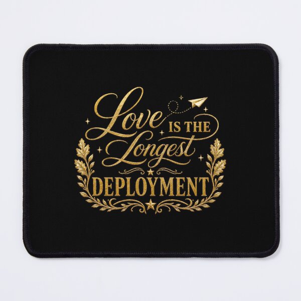 Item preview, Love Is the Longest Deployment designed and sold by PunchDrop.
