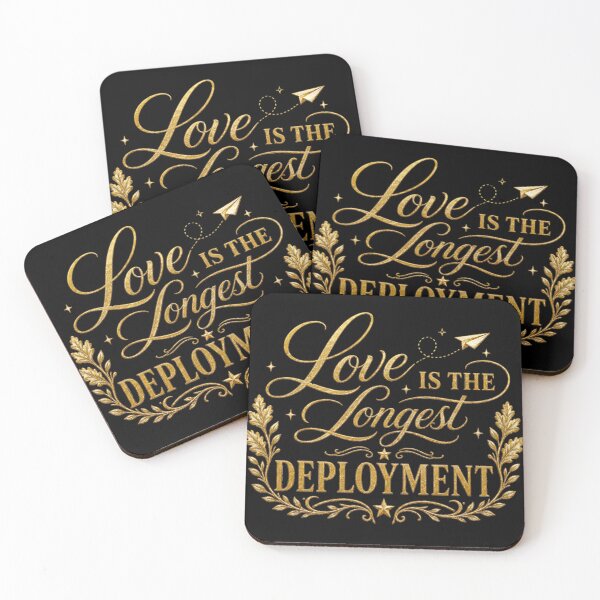 Item preview, Love Is the Longest Deployment designed and sold by PunchDrop.