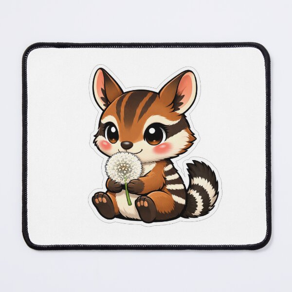 Item preview, Cute Little Chipmunk Holding A Dandelion designed and sold by Owcomm.