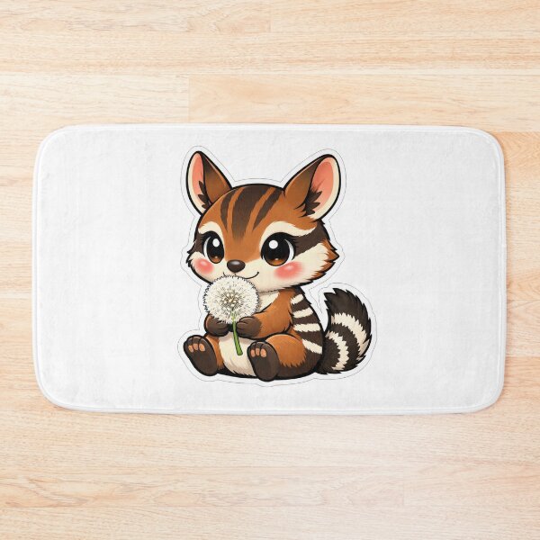 Item preview, Cute Little Chipmunk Holding A Dandelion designed and sold by Owcomm.