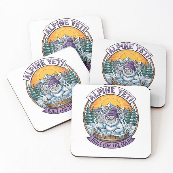 Item preview, Even Bigfoot Enjoys Cold Plunge - Funny Ice Bath Big Foot designed and sold by Neurospicy Trolls.