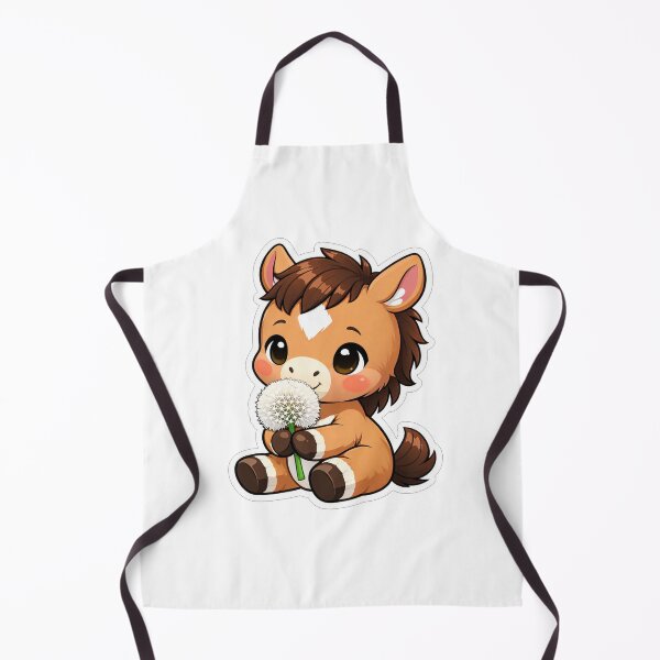 Item preview, Cute Baby Horse Holding A Dandelion designed and sold by Owcomm.