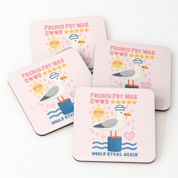 Item preview, French Fry Was Good Seagull designed and sold by OopsieDaisiesSh.