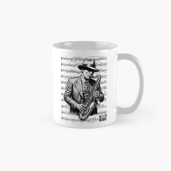 Item preview, Saxophonist Reed Ritual Saxophone Player Vintage Sheet Music designed and sold by GrandeDuc.