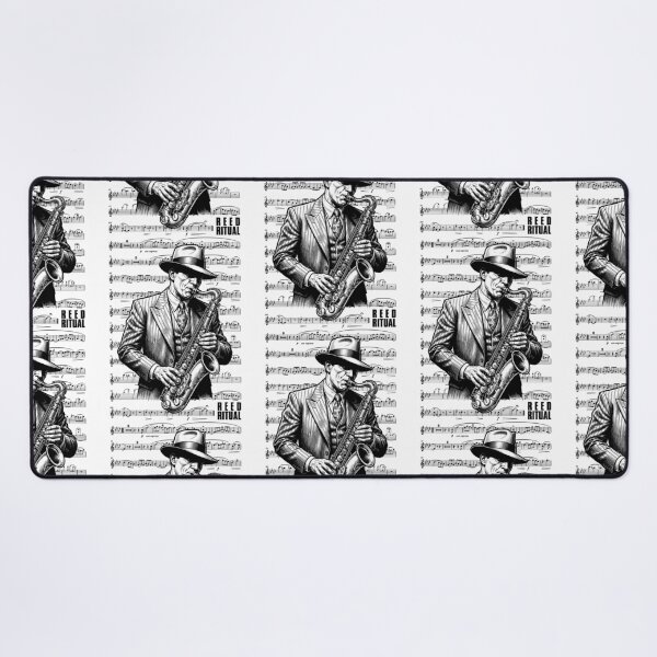 Item preview, Saxophonist Reed Ritual Saxophone Player Vintage Sheet Music designed and sold by GrandeDuc.