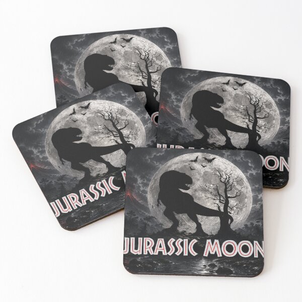 Item preview, Jurassic Moon: T-Rex Under the Full Moon designed and sold by Fei Long Design Hub.