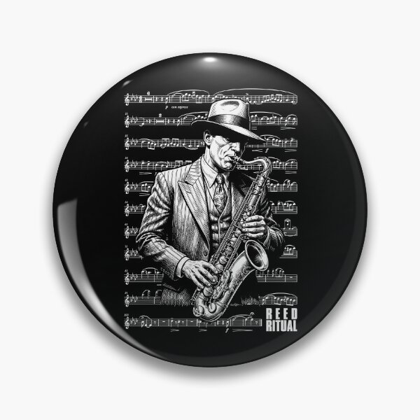 Item preview, Saxophonist Reed Ritual Saxophone Player Vintage Sheet Music designed and sold by GrandeDuc.