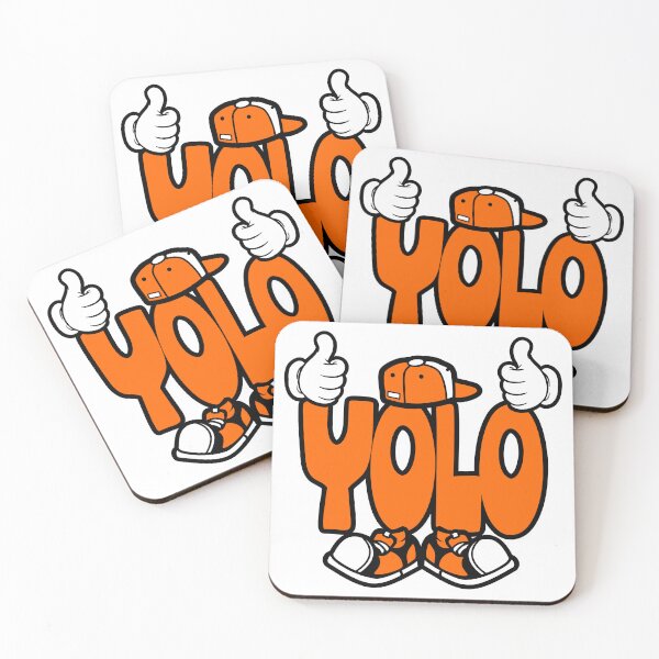 Item preview, YOLO - ICONIC Street Lettering Cartoon Character designed and sold by NFTWords.