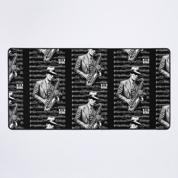Item preview, Saxophonist Reed Ritual Saxophone Player Vintage Sheet Music designed and sold by GrandeDuc.
