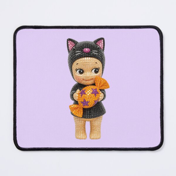 Item preview, Sonny Angel Black Cat Halloween Disco designed and sold by Ellie Dyer.