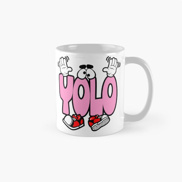 Item preview, YOLO - UNIVERSAL Typography Character Funny designed and sold by NFTWords.