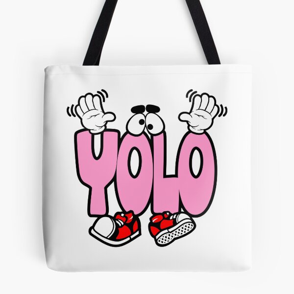 Item preview, YOLO - UNIVERSAL Typography Character Funny designed and sold by NFTWords.