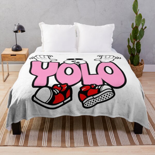 Item preview, YOLO - UNIVERSAL Typography Character Funny designed and sold by NFTWords.