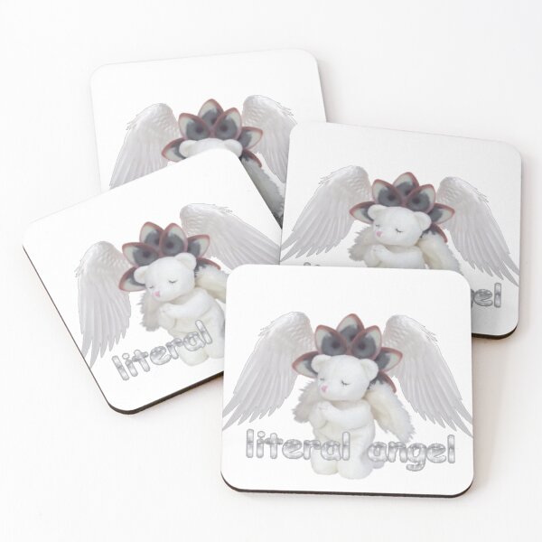 Item preview, angel bear!! (with text) designed and sold by PLANET-VEE.
