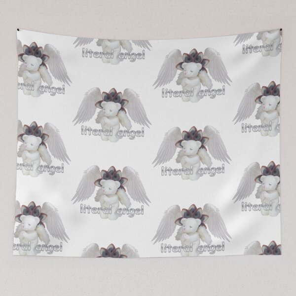 Item preview, angel bear!! (with text) designed and sold by PLANET-VEE.