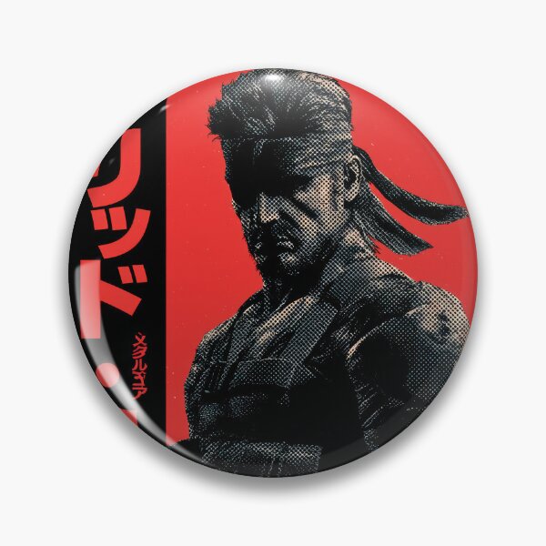 Item preview, Solid Snake Red  designed and sold by AnimeArsenalPrints.