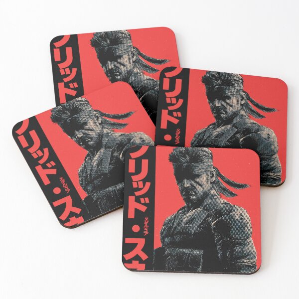 Item preview, Solid Snake Red  designed and sold by AnimeArsenalPrints.