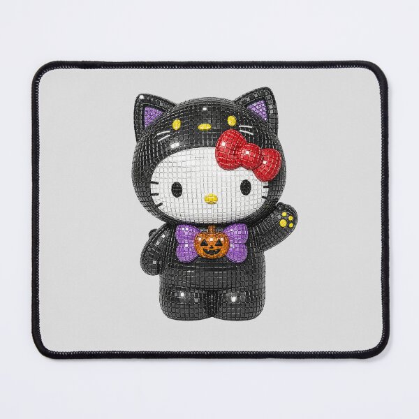 Item preview, Hello Kitty Black Cat Halloween Disco designed and sold by Ellie Dyer.