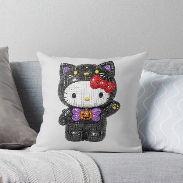 Item preview, Hello Kitty Black Cat Halloween Disco designed and sold by Eleanor Reyelt Art.