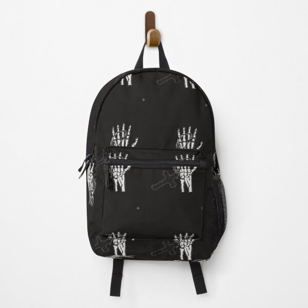 Item preview, Skeleton Hand Holding Cross - Hand Drawn Grunge Gothic Artwork designed and sold by Xriti06.