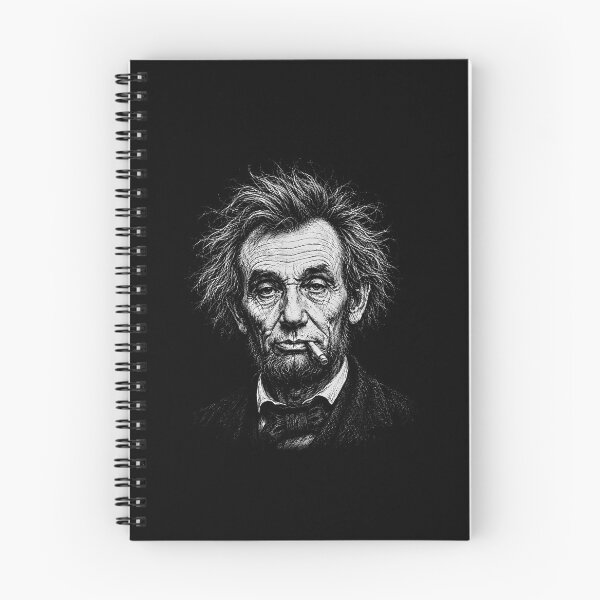 Item preview, Scruffy Abraham Lincoln Smoking Cigarette designed and sold by gunaone-design.