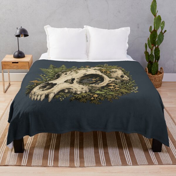 Item preview, Salamander in Animal Skull Woodland Nature Illustration designed and sold by SimplePoDesign.