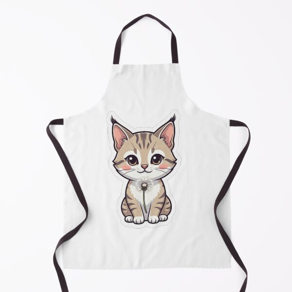 Item preview, Cute Little Lynx Holding A Dandelion designed and sold by Owcomm.