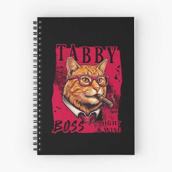 Item preview, Orange Tabby Boss Design – Funny Orange Tabby Cat with Cigar Mafia Style Gift designed and sold by PixelsPaws.