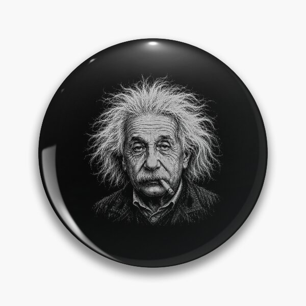 Item preview, Scruffy Albert Einstein Smoking Cigarette designed and sold by gunaone-design.