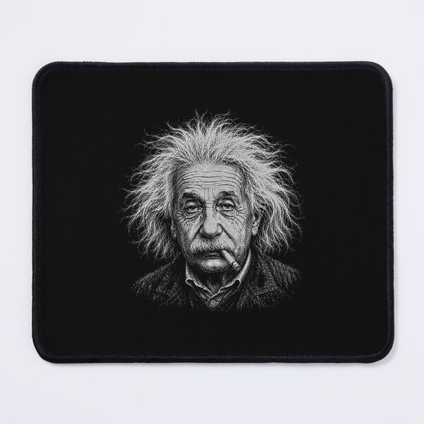 Item preview, Scruffy Albert Einstein Smoking Cigarette designed and sold by gunaone-design.