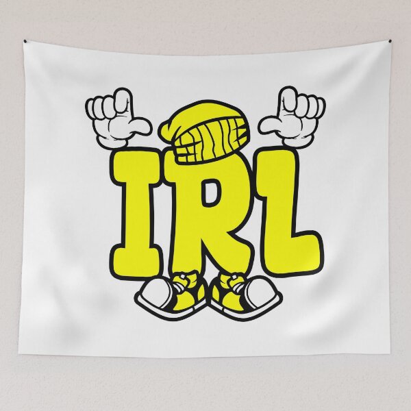 Item preview, IRL - ICONIC Cartoon Character Bold Retro designed and sold by NFTWords.