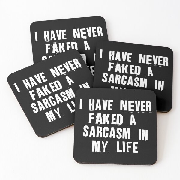 Item preview, I Have Never Faked A Sarcasm In My Life Sarcastic Quote designed and sold by AnAzArt.