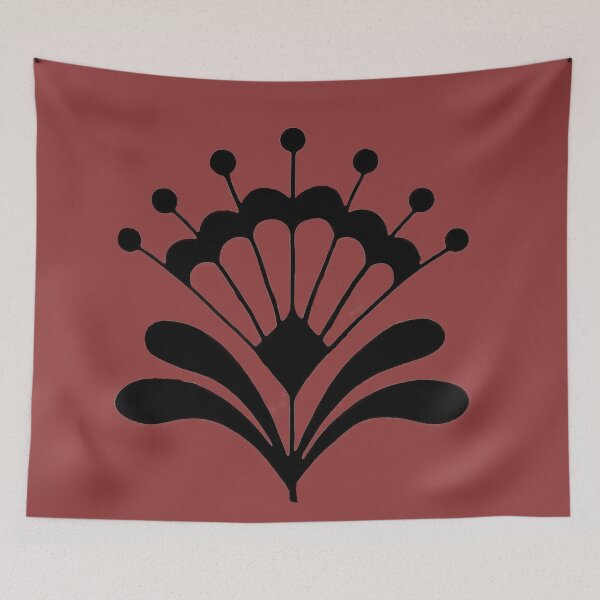 Item preview, Folk Flower designed and sold by ViaARTfactory.