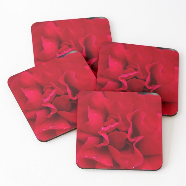 Item preview, Summer Garden Red Rose Blooming While Catching Rain designed and sold by vtspatial.