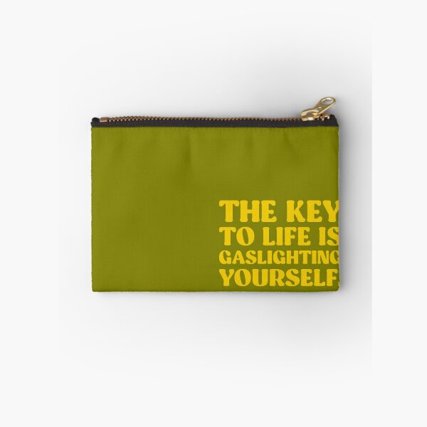 Item preview, The Key To Life Is Gaslighting Yourself - GREEN/YELLOW designed and sold by butterbeansktch.