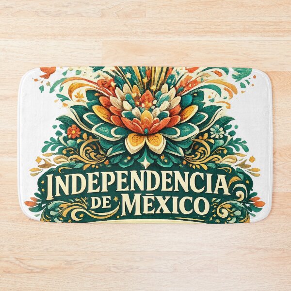 Item preview, Independencia de México Bloom in Freedom Floral Patriotic Artwork designed and sold by irfanshikh.
