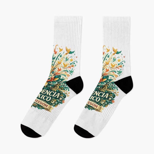 Item preview, Independencia de México Bloom in Freedom Floral Patriotic Artwork designed and sold by irfanshikh.