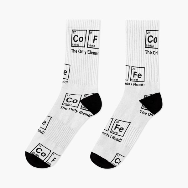 Item preview, Coffee The Only Elements I Need Periodic Table Pun designed and sold by Krasnovaovaova.