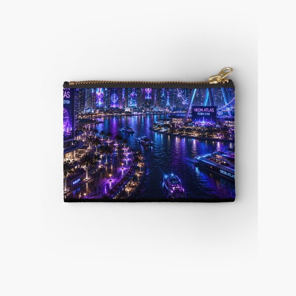 Item preview, Dubai 2150 | Futuristic Burj Khalifa | Cyberpunk Skyline designed and sold by NSAstore.