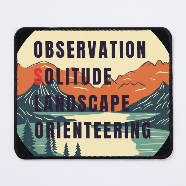 Item preview, Vintage Oslo Mountain Acrostic Outdoor Adventure designed and sold by UTkiKK.