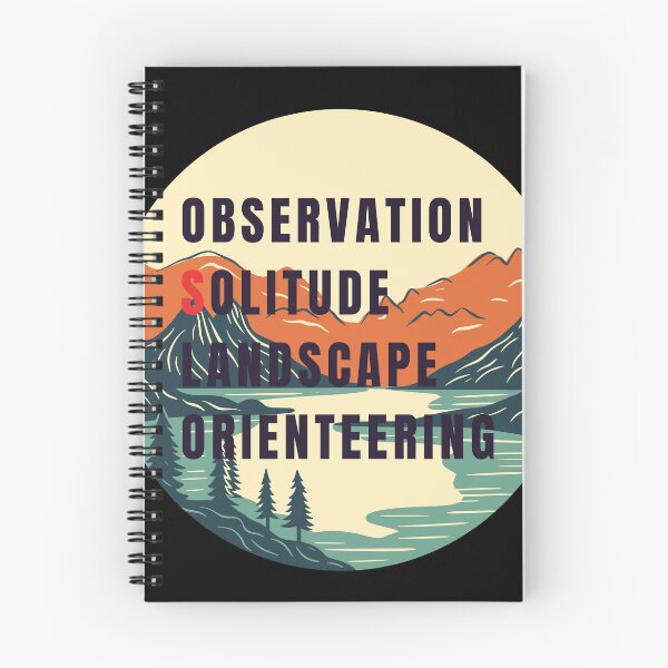 Item preview, Vintage Oslo Mountain Acrostic Outdoor Adventure designed and sold by UTkiKK.