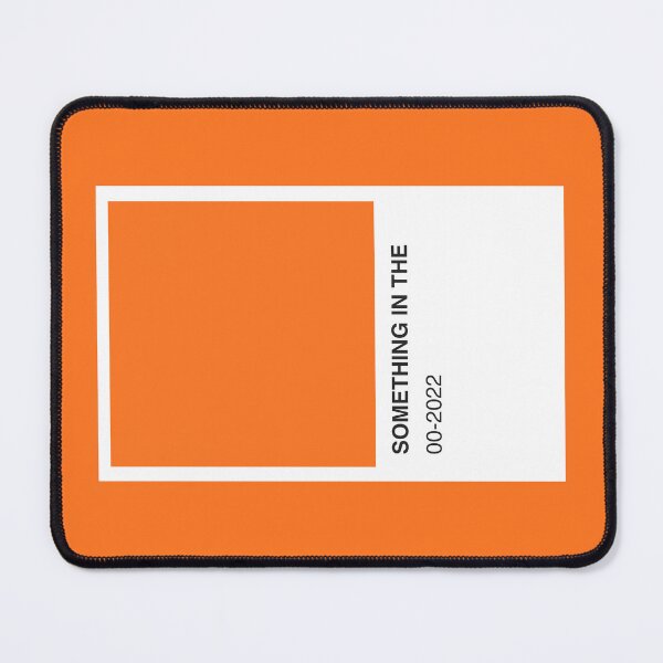 Item preview, Something In The Song Orange Colour Swatch - Orange Border designed and sold by The Colourful Game.