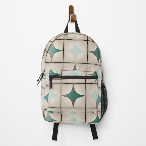 Item preview, Sage Green 3D Star Tile Pattern - Minimalist Beige Modern Mosaic Design designed and sold by Caterina@.