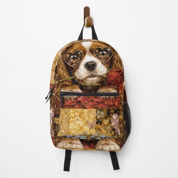 Item preview, Golden Love: The Cavalier King Charles and the Red Rose designed and sold by Natalia-Vlad.