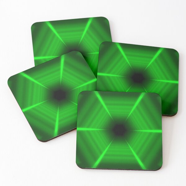 Item preview, Green Hexagonal Tunnel designed and sold by Electric Shock!! Design.