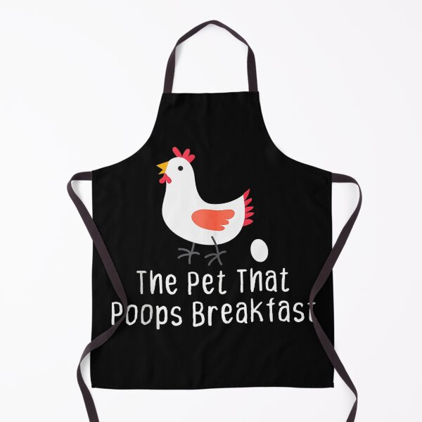 Item preview, Chickens The Pet That Poops Breakfast Funny designed and sold by Rahamkshop.