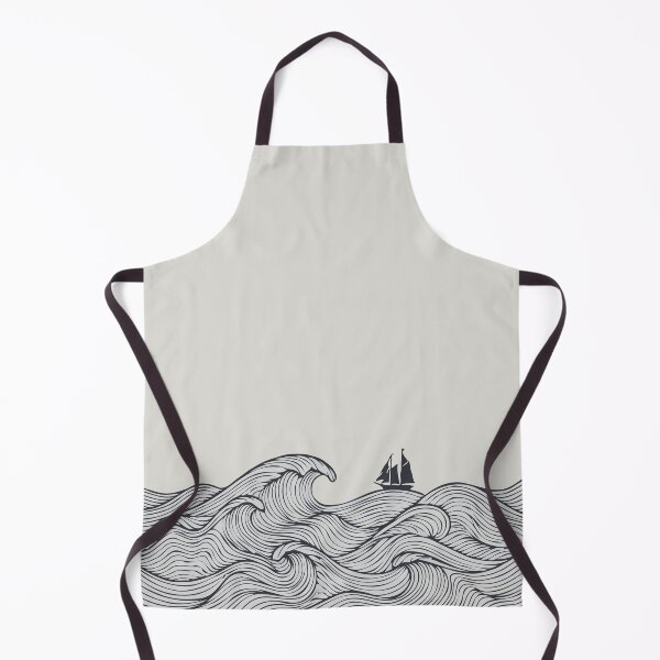 Item preview, Sailing Ship Waves designed and sold by Gkinoki.