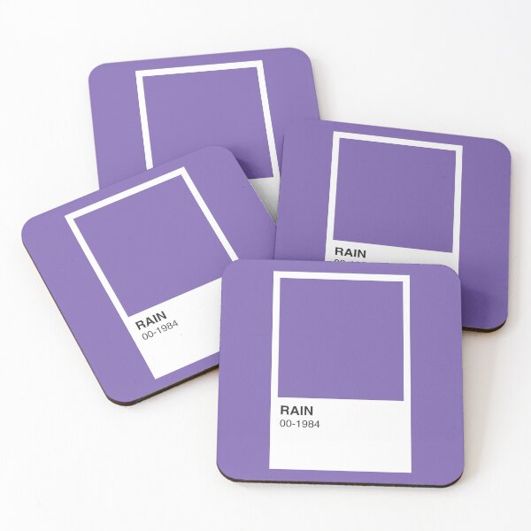 Item preview, Purple Song Album Colour Swatch - Purple Border designed and sold by The Colourful Game.