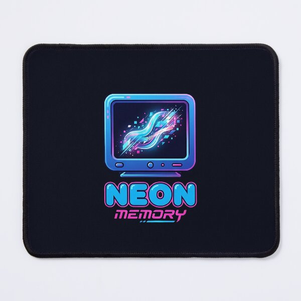 Item preview, Neon Memory Retro CRT Monitor designed and sold by Zazz Lee.