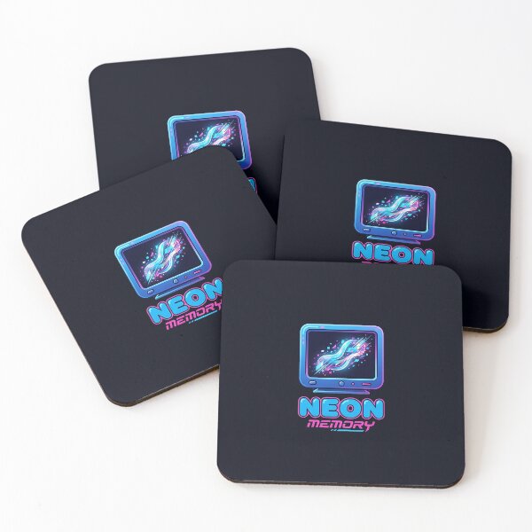 Item preview, Neon Memory Retro CRT Monitor designed and sold by Zazz Lee.